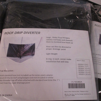 Lot of (6) Roof Drip Diverter Light Weight 5’x5’ 10C882A