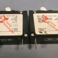 Carling Technologies Main Power Switch Lot of Two AA1B0346101B1C