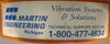 Martin Engineering CD 36-650 Electric Vibrator 3600RPM Series AC 3PH 0.27kW