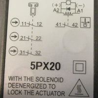 IDEC HS5L-VF44M-G Safety Door Interlock Switch Spring Lock 250 VAC 30 VDC