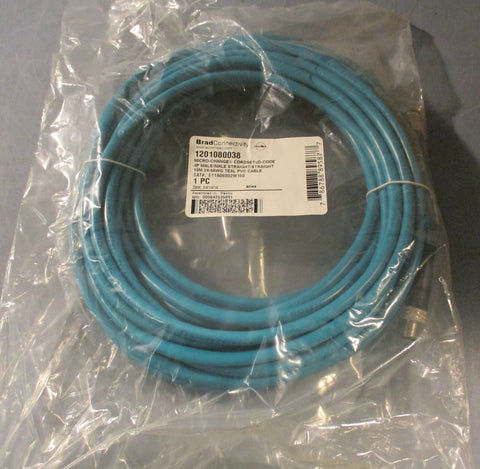 Molex 1201080038 BradConnectivity Cordset E11A06002M100 10 Meters Long Lot Of 2