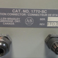 Allen Bradley 1770-SC Station Connector Enclosure Used