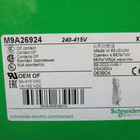 Schneider Electric M9A26924 OC Contact 410-415V NEW