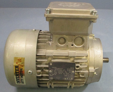 Nord SK80LH/4 TF Inverter Duty Motor 33511190 9/16" Shaft Dia. 3PH 0.75kW 60Hz