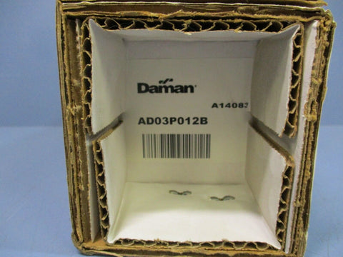 Daman AD03P012B Aluminum Valve Manifold Factory Sealed