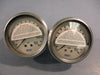 Lot of (2) Wika Pressure Gauge 0-160 PSI  1-1/2  in Dial 1/2 NPT