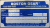 Boston Gear SBKCF718-20KZT-B5-GS3 Gear Reducer 20:1 0.97HP 7/8" Shaft 5/8" Bore