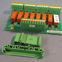BUHLER EBD# 1307 PRINTED CIRCUIT RELAY BOARD EKP84050820/ EKP4043801