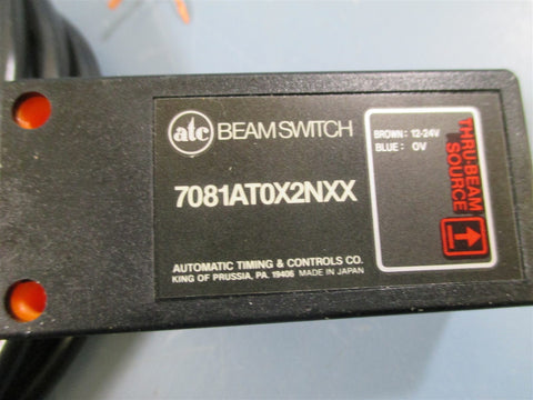 ATC 7081AT0X2NXX Photoelectric Beam Switch  New