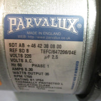 Parvalux Electric SDT AB Motor, 60 Hz, 1 PH, 1700 RPM SDT AB+4642380800