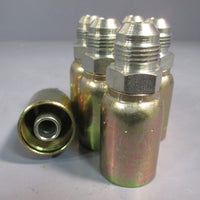 Lot of 6 Eaton Weatherhead 1/2" Crimp Hydraulic Hose Fitting 08U508