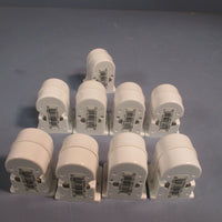 LOT OF (9) LEVITON LAMP HOLDER OUTPUT LAMP 660W 600V 06213551