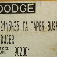 Dodge TA2115H25 Shaft Mount Gear Reducer 25.07:1 Ratio 12.13HP 1-1/8" Shaft Dia