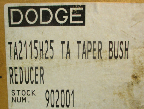 Dodge TA2115H25 Shaft Mount Gear Reducer 25.07:1 Ratio 12.13HP 1-1/8" Shaft Dia