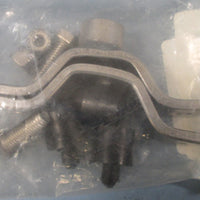 Lot of 4 VNE Corporation E24C.5 Hex Hangers w/ Bumpers for Roughly 1/2" Pipe New