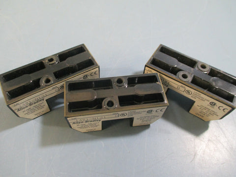 Allen Bradley Fuse Block  Lot of Three Ser D 1491N121