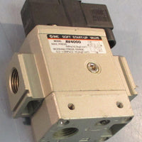 SMC AV4000 Pneumatic Soft StartUp Valve 1MPa Max Pressure 0.21MPa Range