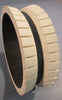 Unbranded Grooved Gum Feed Belt Rubber 6" Outer Dia 5" Inner Dia 2" Width