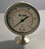 Tel-Tru M011980 0007 Commercial Pressure Gauge 0-100 PSI 0-7 bar