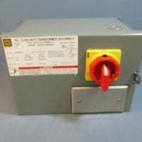 Square D 9070MN500G0D1 Transformer Disconnect 230/460V .5 kVA 50/60Hz