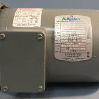 Boston Gear FUTF-ID-B Inverter Drive Motor 0.5HP 1750RPM 3PH 5/8" Shaft Dia NOS