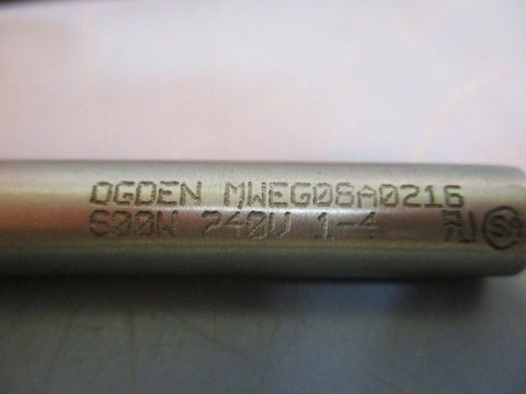 Lot of 2: OGDEN MWEG08A0216 CARTRIDGE HEATER: 8 IN 3/8IN OD 600W