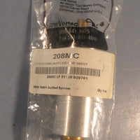 ITW Vortec 208MC LF 51130 020701 Cold End Muffler For 208VT Factory Sealed NOS