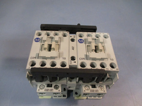 AllenBradley Reversing Contactor  120/110V 60/50Hz 3 Poles Ser B 104C09UD22