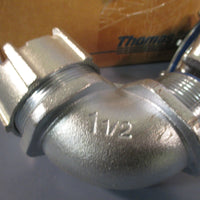 Thomas & Betts 11/2" 90 Degree Steel Insulated Liquid Tight Connector 5356