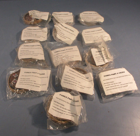 Fumex FA202 Gas Sensor/Filter Saturation Indicator (Lot of 13)
