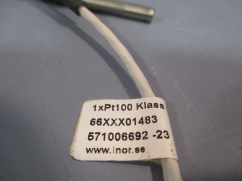 Inor 66XXX01483 1xPt100 Klass B TEMPERATURE SENSOR 57100669223