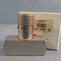 Parker Needle Flow Control Valve N600SS 5000PSI 345 Bar Max 8 GPM 30 LPM