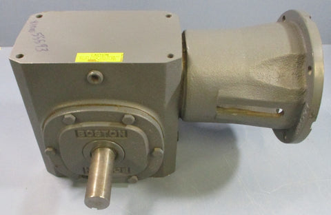 Boston Gear 700 Series RF72660B5G Speed Reducer .91HP 1-1/8" Shaft Dia. 60:1 NOS