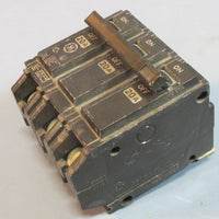 GE / General Electric THQB ZZ-7359 3 Pole 20A Circuit Breaker Used