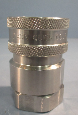 Dixon 6VF6SS Valve, Quick Coupling, Female 316 Stainless Steel, 3/4" FNPT