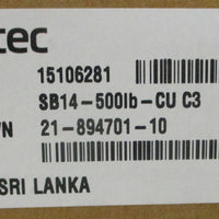 Flintec SB14-500lb-CU C3 Load Cell 500LB Capacity 5-15 VDC New