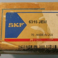 SKF 6315 JEM Deep Groove Ball Bearing 75mm Bore 160mm OD 37mm Width