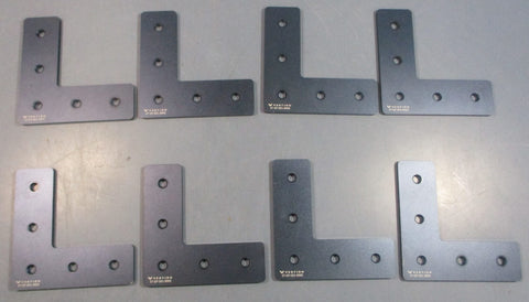 Vention STGP0010005 LShaped Assembly Plate for 45 x 45mm Extrusions Lot of 8