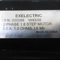 Exelectric W43/08 2 Phase 1.8 Step Motor 3.0A 1.0 Ohms