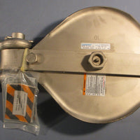 Crosby McKissick S661B Snatch Block 4.00T 5/8" WL 10 IN OL Nickel PLT