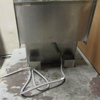 SaniLav 504 Hands Free Stainless Steel Sink w/ Double Knee Pedal 16 x 16 x 10"