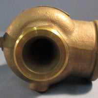 Kunkle 918BGFE06-LE Bronze Safety Relief Valve 1-1/4" Inlet/Outlet Set 75.0