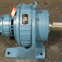 Nidec Shimpo Circulute 365385C140BH Speed Reducer 385:1 Ratio 35/8" Shaft Dia