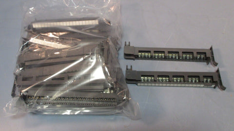 Lot of 19 Allen Bradley 1771-WH Buchanan Swing Arm Terminal Strips Used