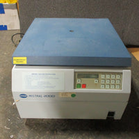 MSE Mistral 2000 Bench Top Centrifuge 600W 120V Turns On Errors For Parts/Repair