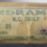 Indramat 04-0101 N.C. Cable 20Ft Long IN-197-02-21-092 W/ 2 Connector Sockets