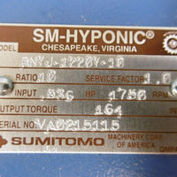 New SMHYPONIC RNYJ1220Y10 10:1 .563HP 1750RPM