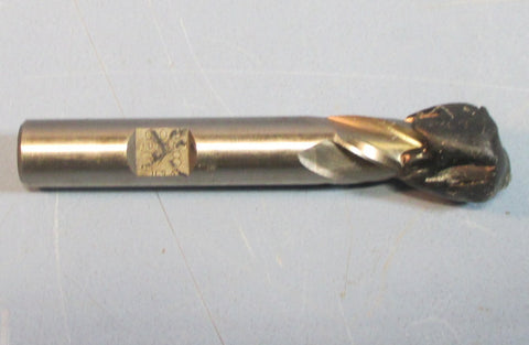 Putnam 3/8" Cobalt 4 Flute Professionally CNC Resharpened End Mill