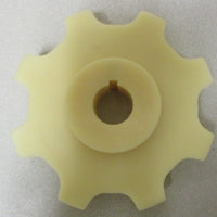 Uni Chains 3-2600-8 Nylon Sprocket 1-1/8" Bore 1-5/16" Keyway 8 Teeth (Lot of 2)
