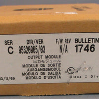 Allen Bradley 1746OG16 Ser C Output Module SLC500 4.55.5VDC
